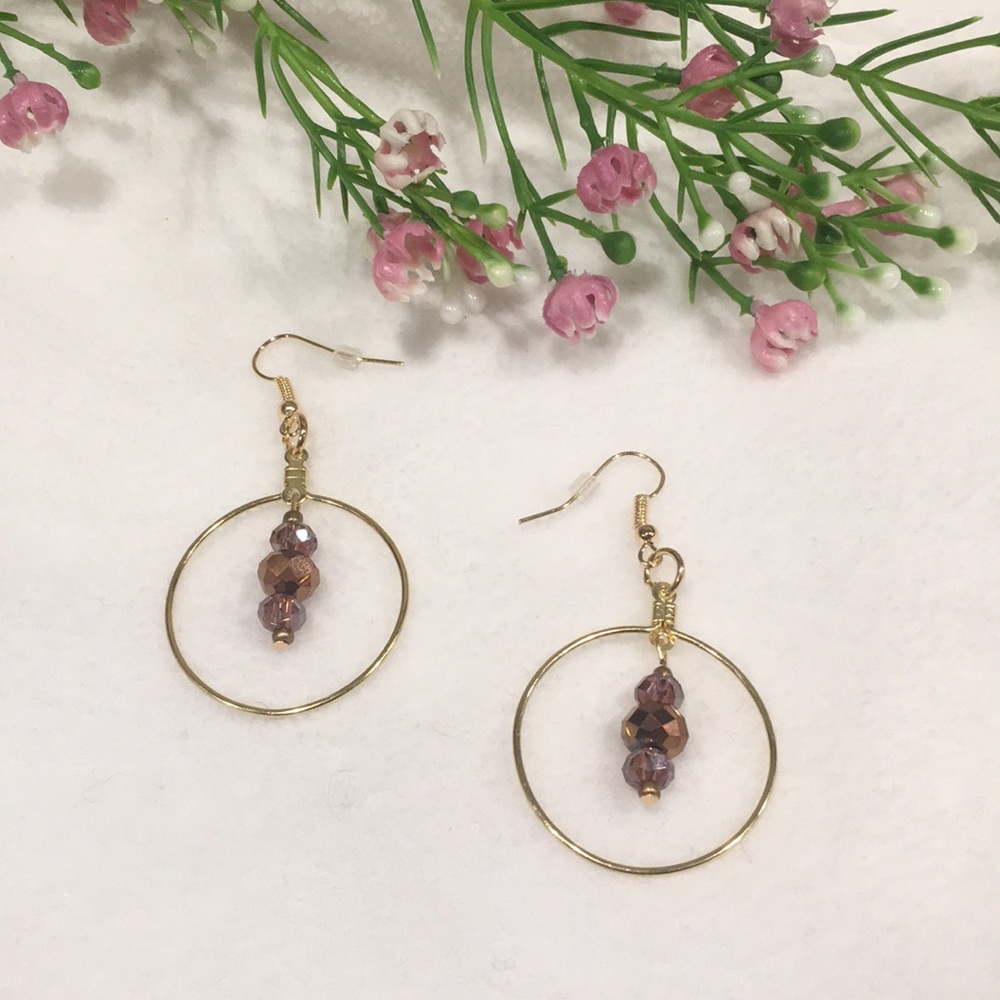 Hoop earrings